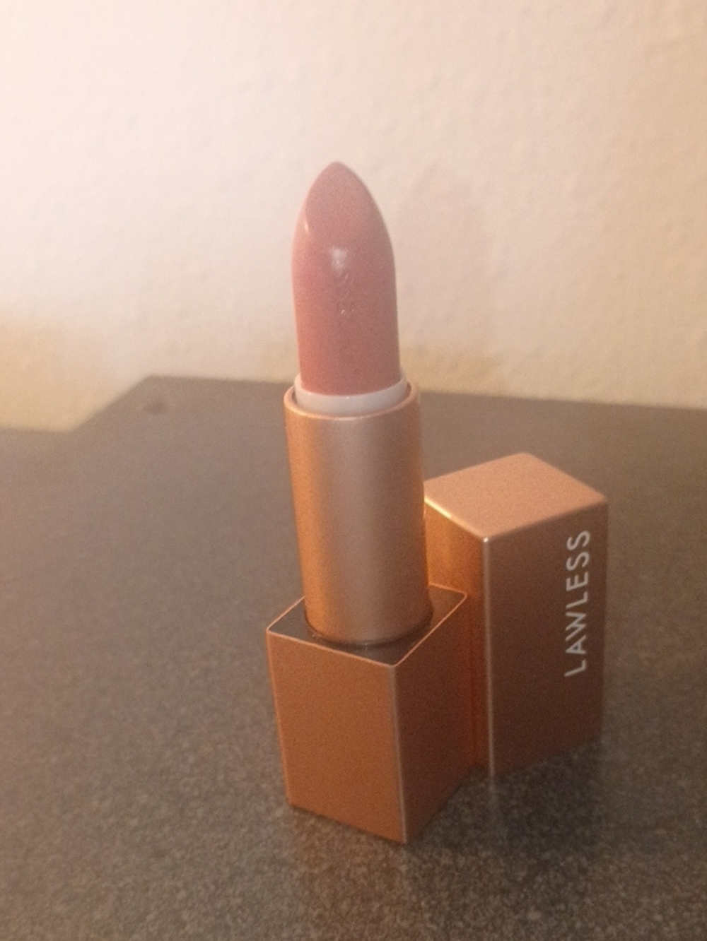 LAWLESS Soft Nude Pink Lipstick —shade Tropical